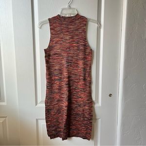 Anthropologie Mock Turtleneck Knit Shift Dress